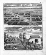 Bird's Eye View of Hull, IL, James M. Duffield, Martinsburgh, Pike County 1872